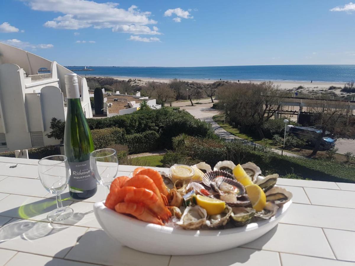 Cnn Ulysse 1 - Appartement Vue Mer Avec Garage Λα Γκραντ-Μοτ Εξωτερικό φωτογραφία